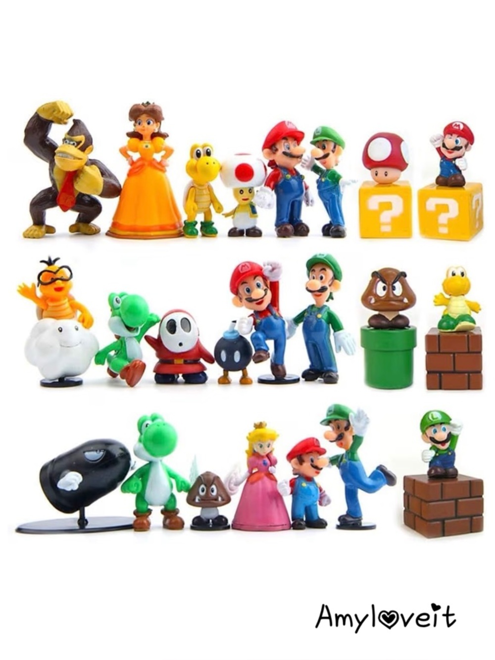 Super Mario Bros. Figures 28 pcs/Set